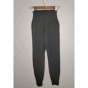 Lululemon Align High Rise Dark Grey Joggers Womens Size 0 - Snag (Pictured)